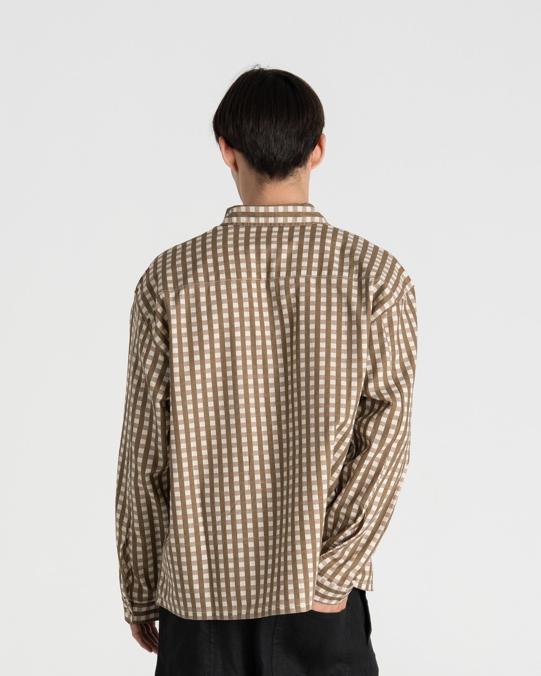 Checked Shirt Mokka